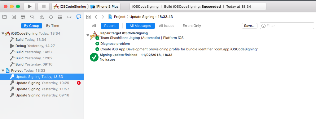 Terminal resign codesign mac app example