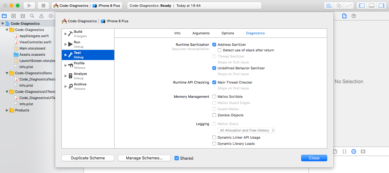 Main Thread Checker and XCUITests with Xcode 9 – Superagentic AI Blog
