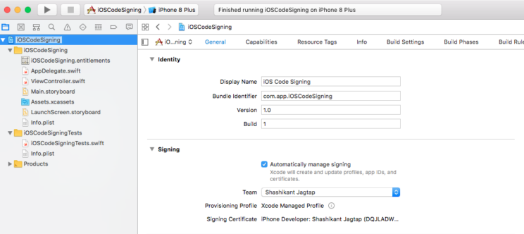 iOS Code Signing: 5. Signing iOS App – Superagentic AI Blog